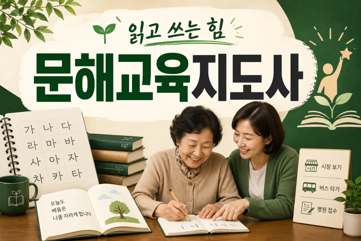 문해교육지도사