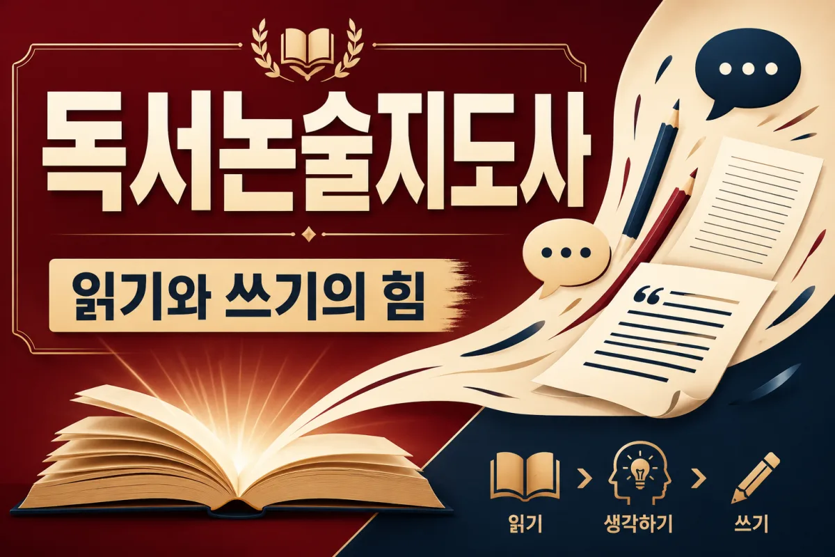 독서논술지도사